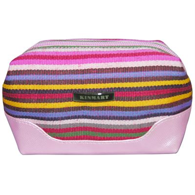 Bulk Stripe Cosmetic Bag